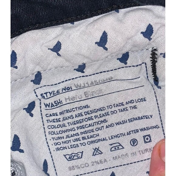 ANTHROPLOGIE Womens Jeans Size 27 Made In Heaven Black Skinny - Picture 2 of 7